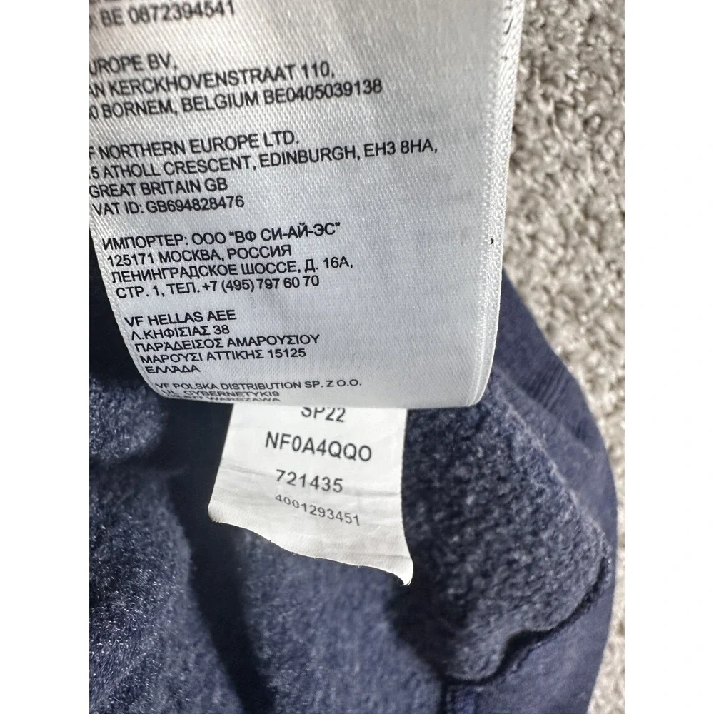 The‎ North Face Mens Half Dome Pullover Hoodie M Navy Blue Sweatshirt Streetwear